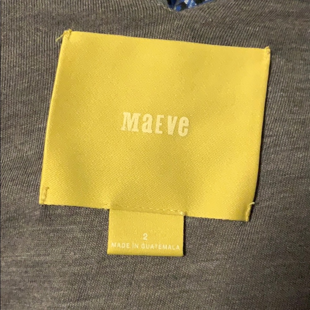Anthropologie Maeve blue tribal pocket dress - Picture 4 of 6